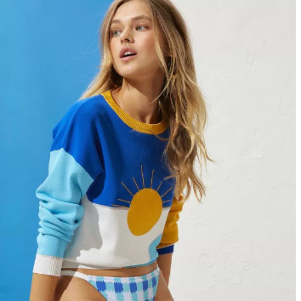 Nwt Solid & Striped The Mackenzie Pullover In Siz… - image 1